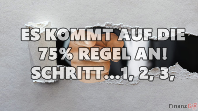 75% aller Erfolge liegt beim Vermögensaufbau darin, den ersten Schritt zu tun 75% aller Erfolge liegt beim Vermögensaufbau darin, den ersten Schritt zu tun