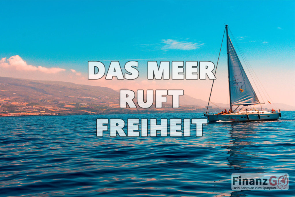 Das segelt auf dem Meer ist pure Freiheit